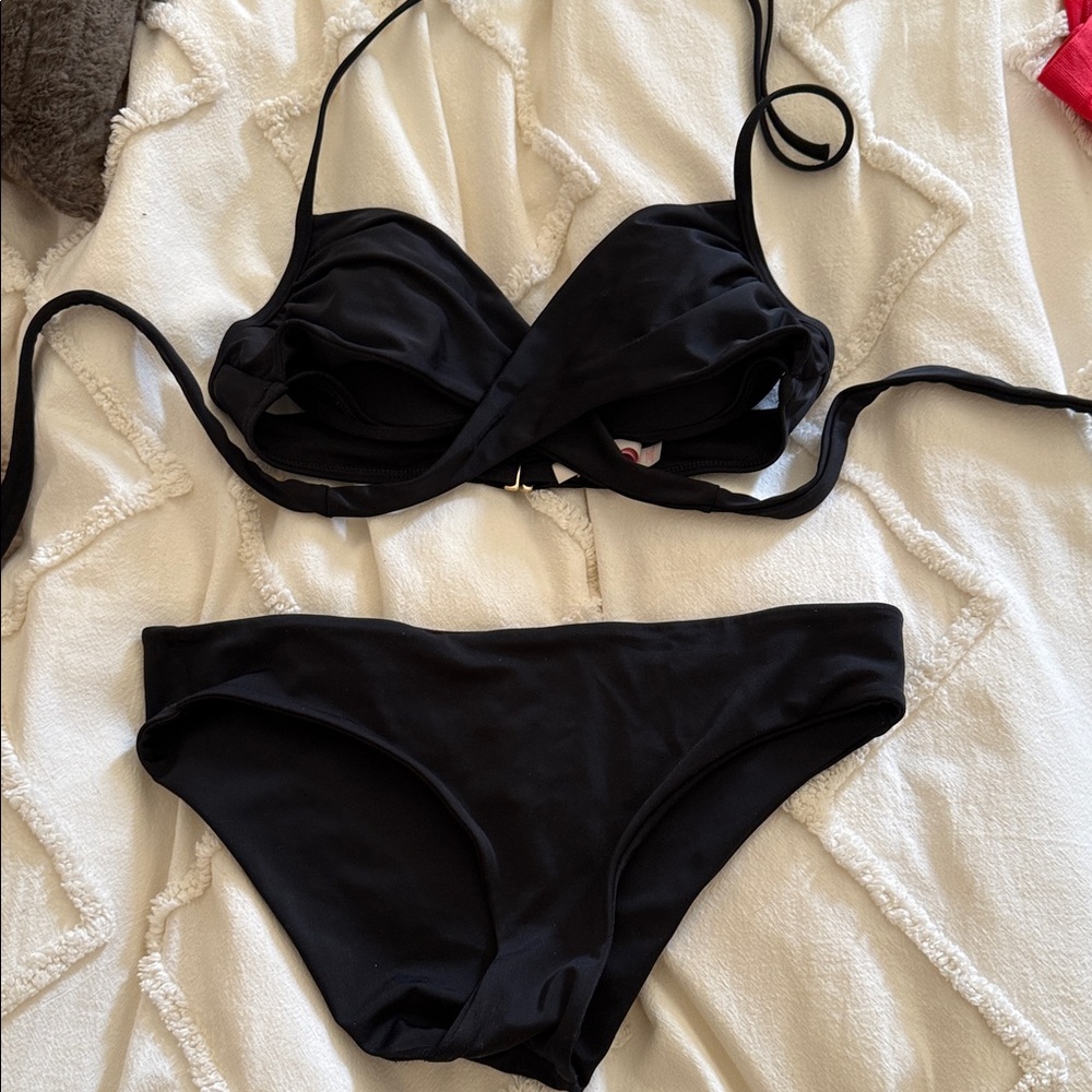 Victoria's Secret Classic Black Bikini Set